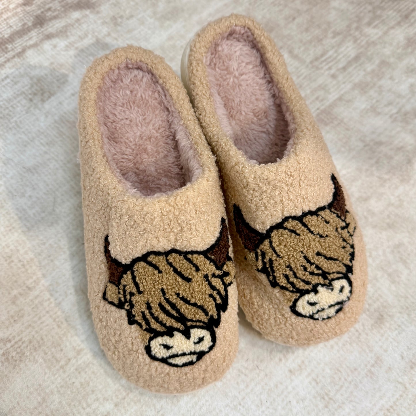 Brown Highland Slippers