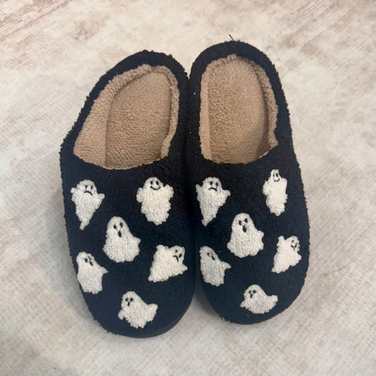 Black Ghost Slippers