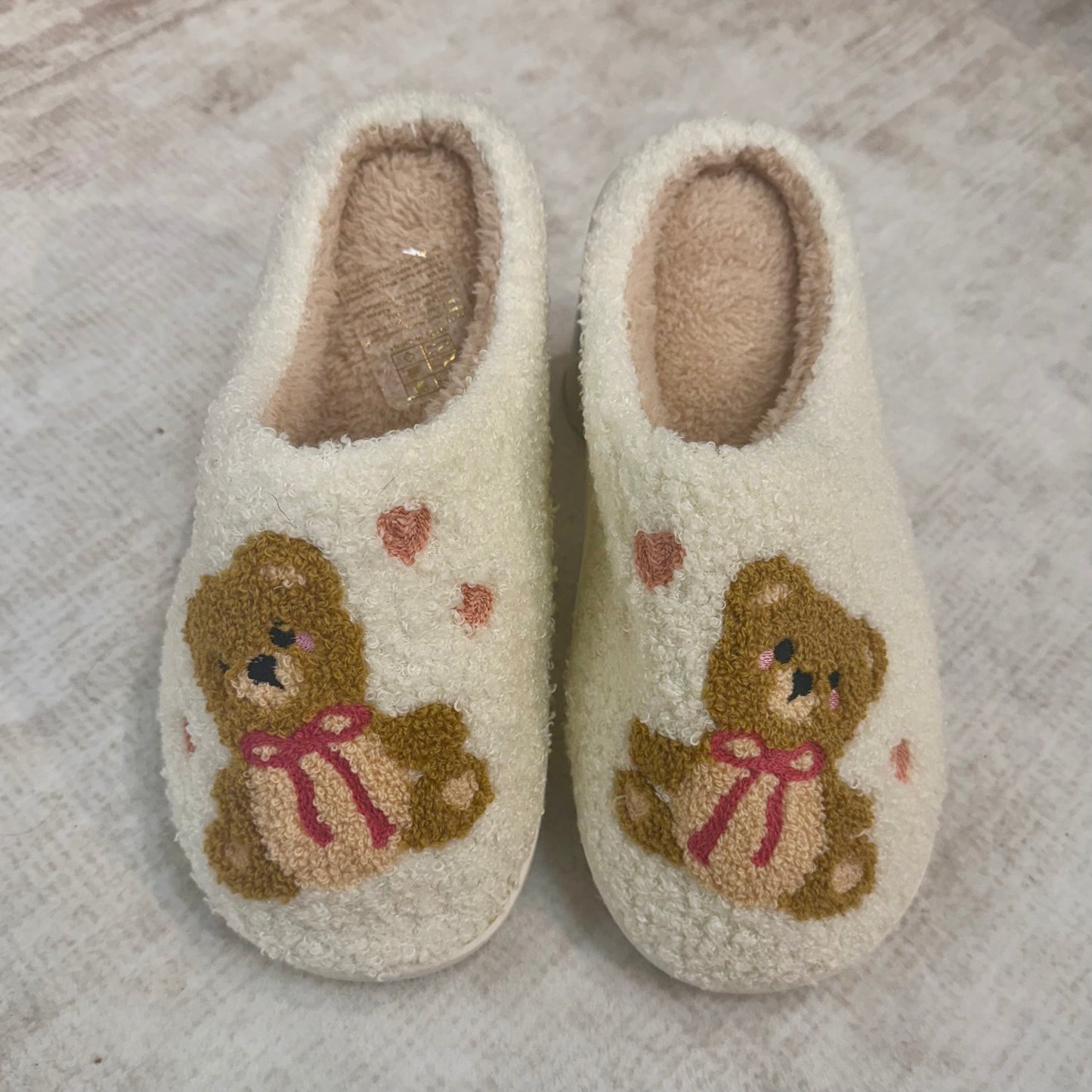 Teddy Bear Slippers