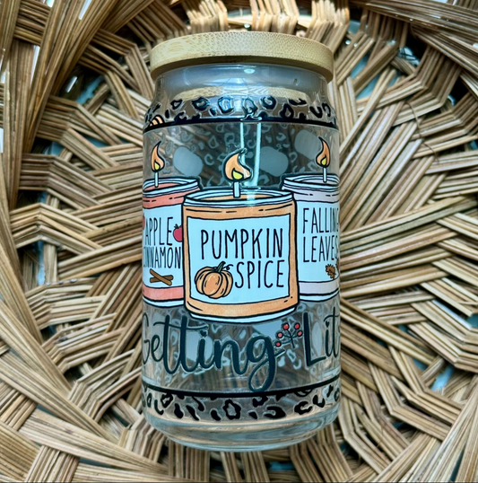 16 oz. Fall Candle Cup