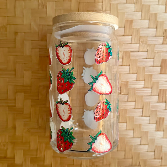 16 oz. Strawberries Cup