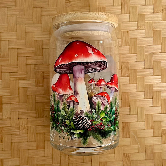 16 oz. Pine Mushrooms Cup