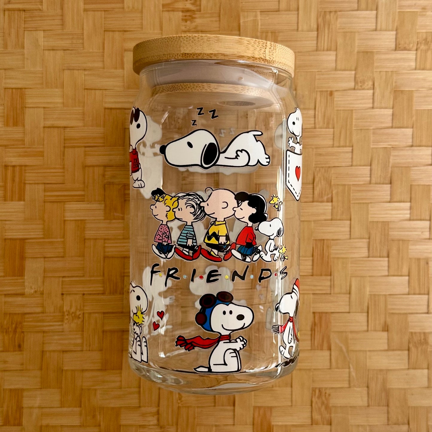 16 oz. Snoopy Friends Cup