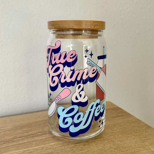 16 oz. Crime and Coffee Cup