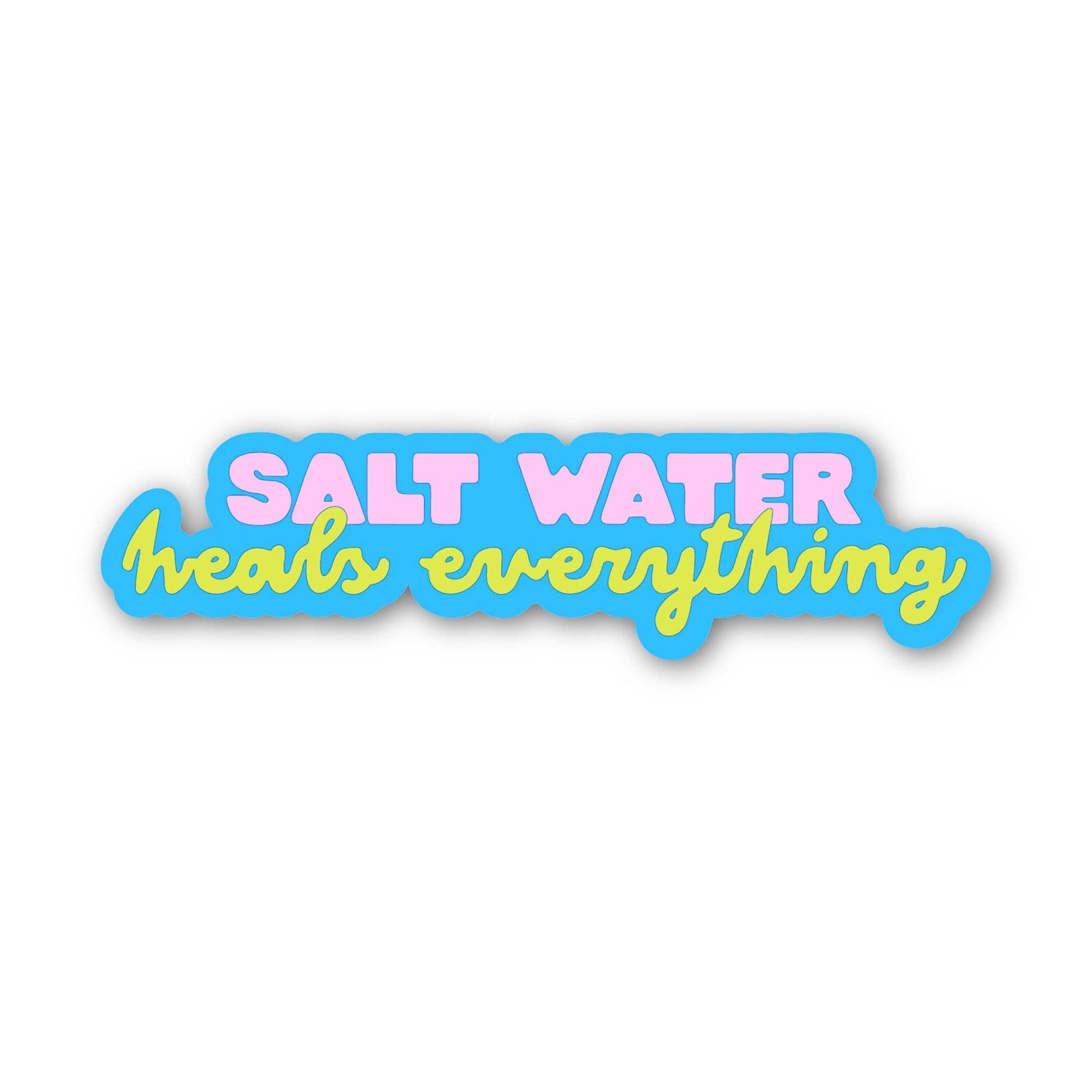 Salt Water Sticker