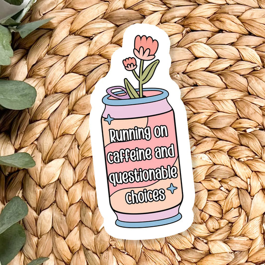 Questionable Choices Vinyl Sticker