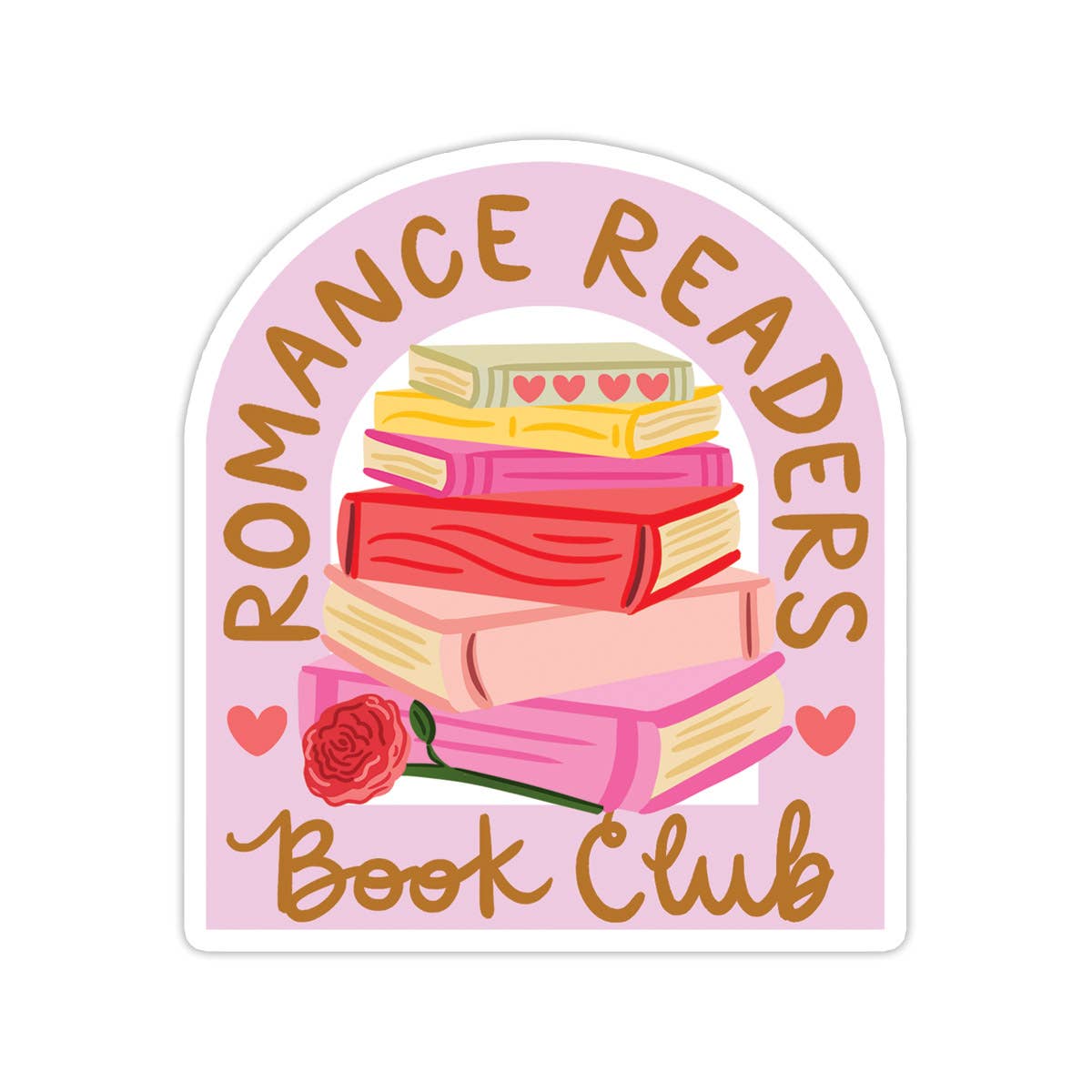 Romance Readers Sticker