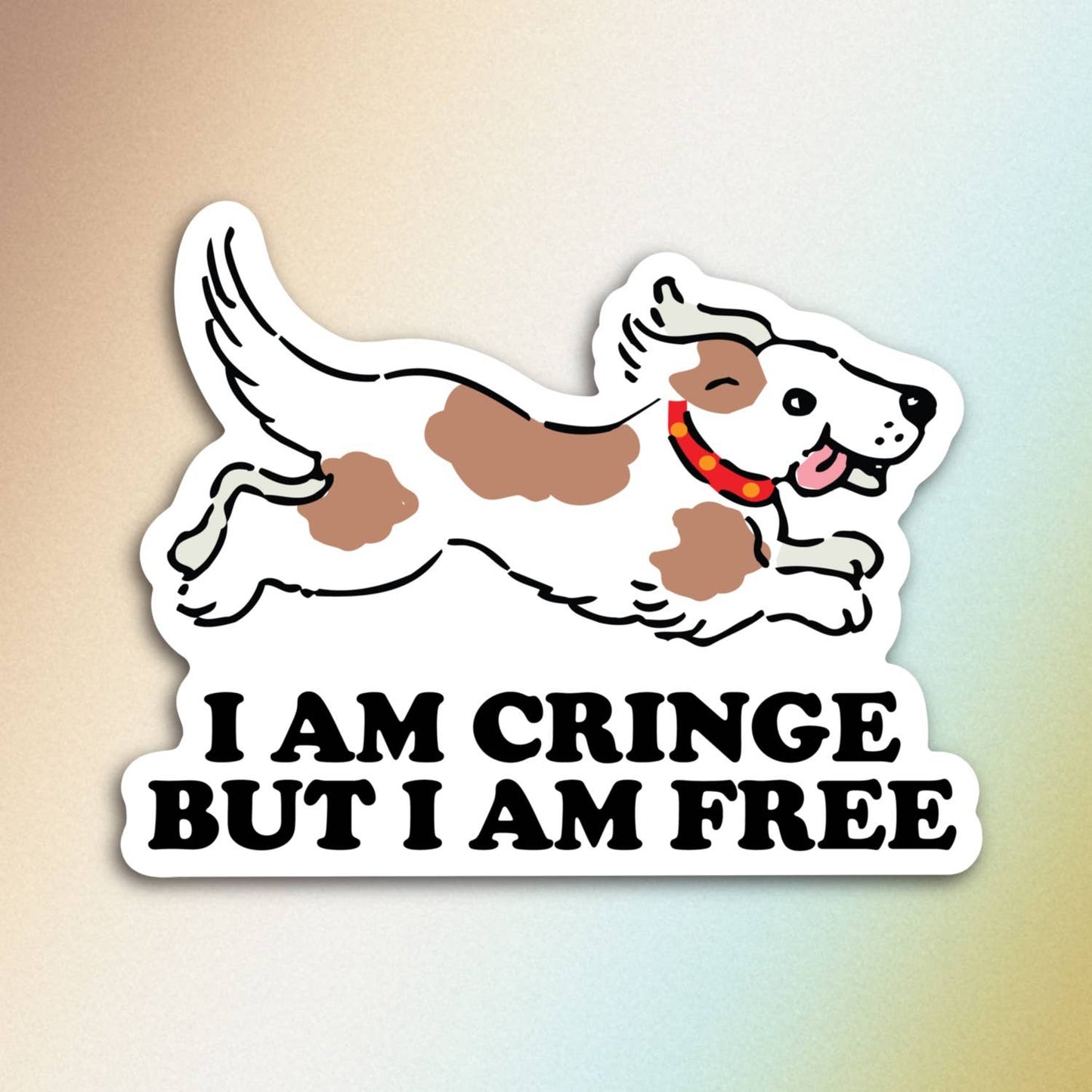 But I Am Free Sticker