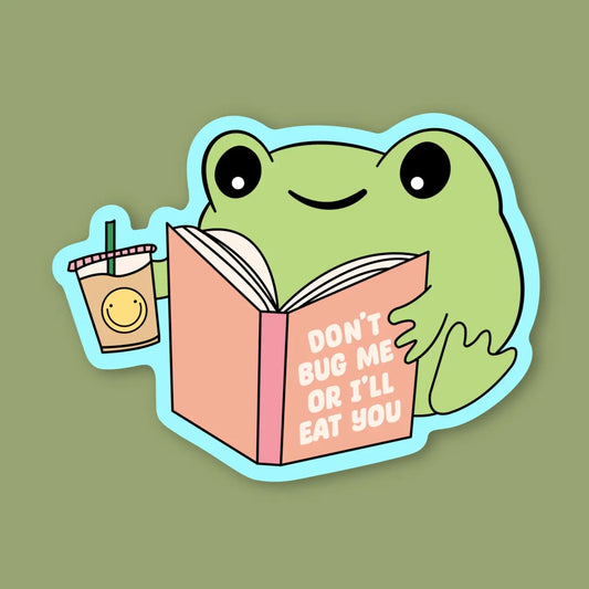 Don't Bug Me Sticker