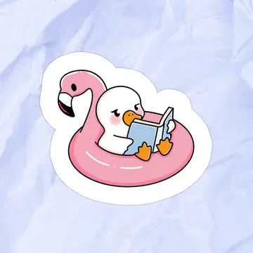 Inflatable Goose Vinyl Sticker