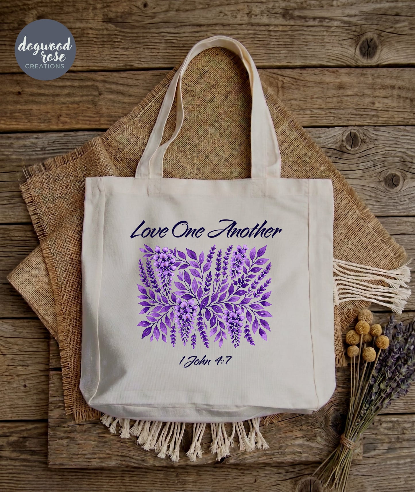 Love One Another Tote Bag