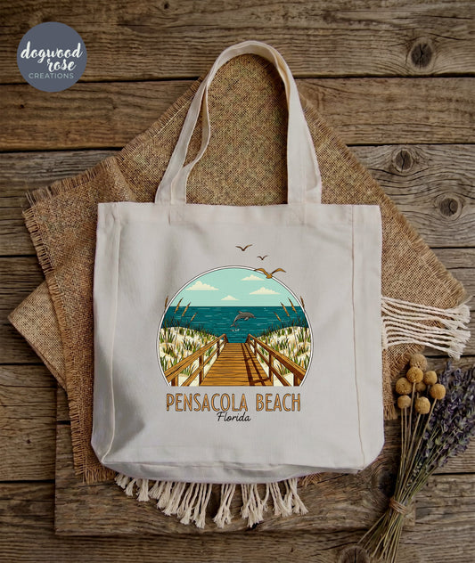 Pensacola Beach Tote Bag