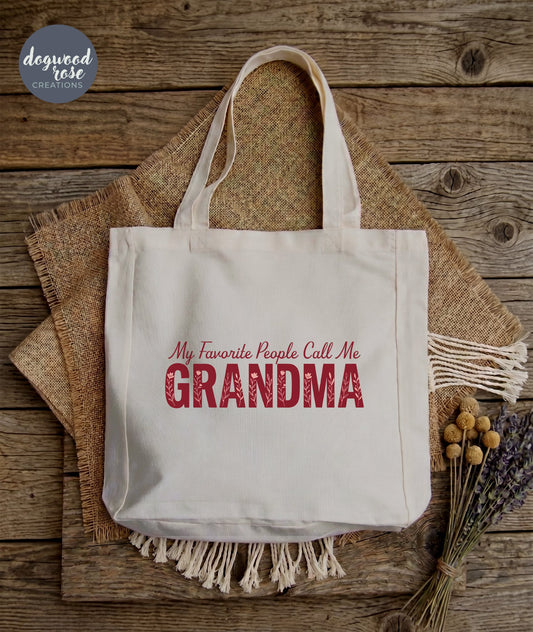 Grandma Tote Bag - Favorite People