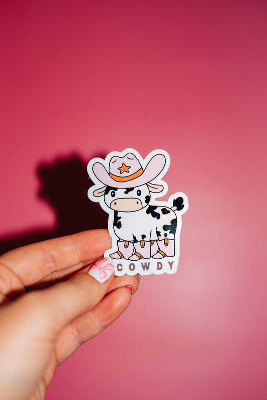 Cowdy Sticker