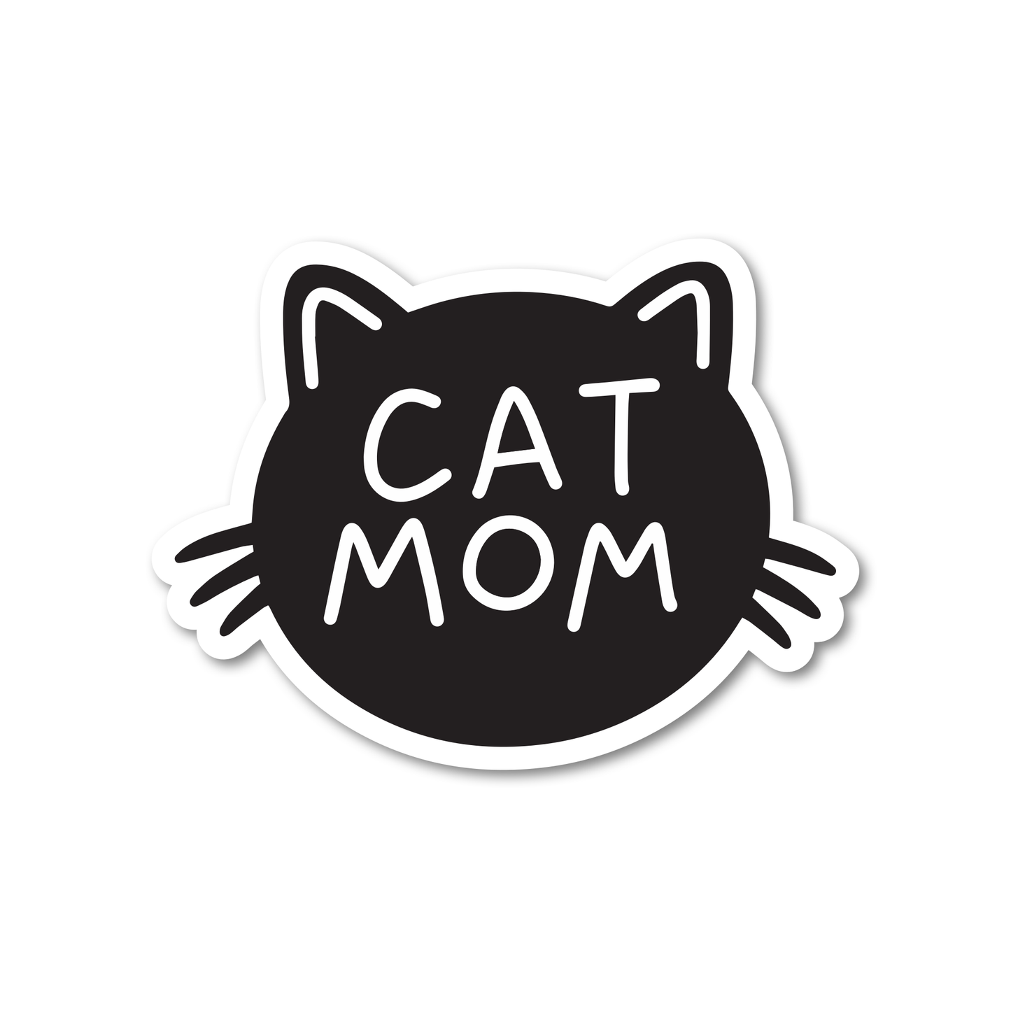 Cat Mom Sticker