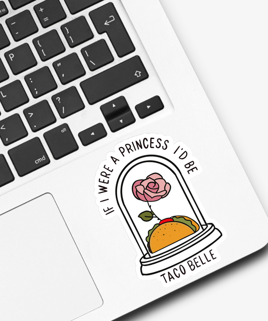 Taco Belle Sticker