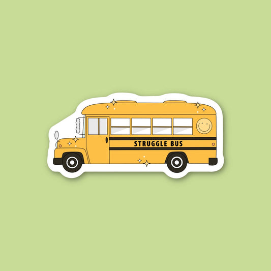 Struggle Bus Sticker
