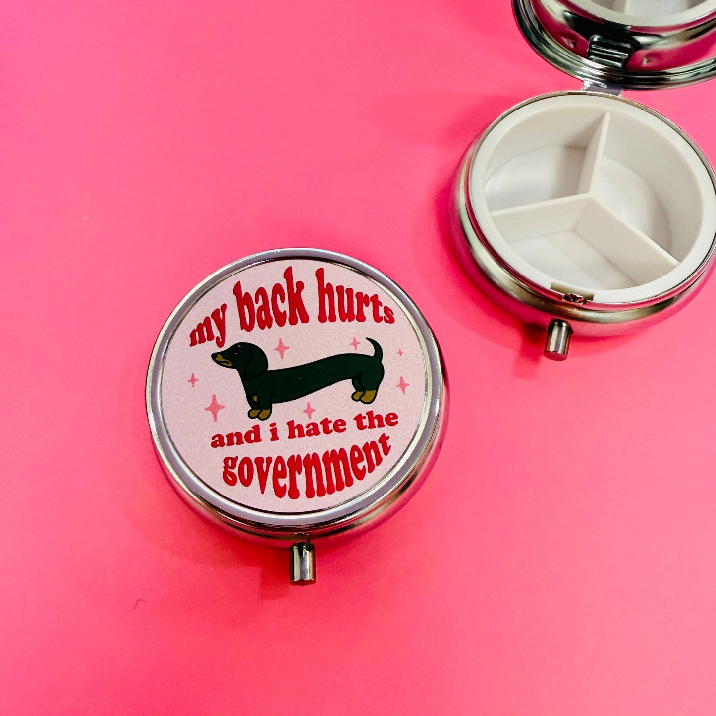 Hate The Government Pill Box