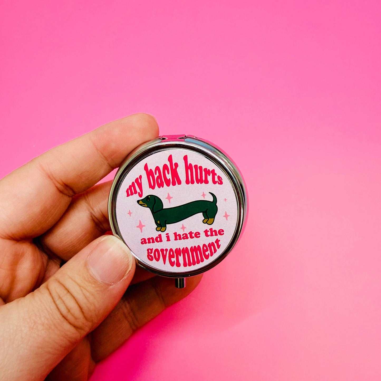 Hate The Government Pill Box