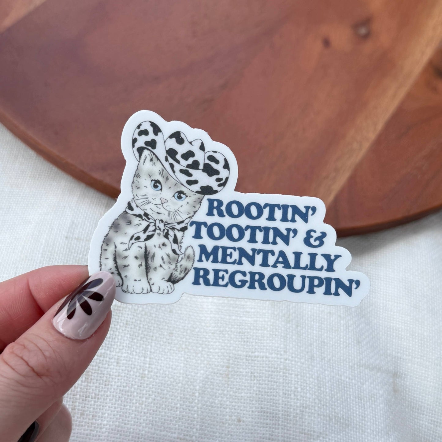 Rootin' Tootin' Sticker