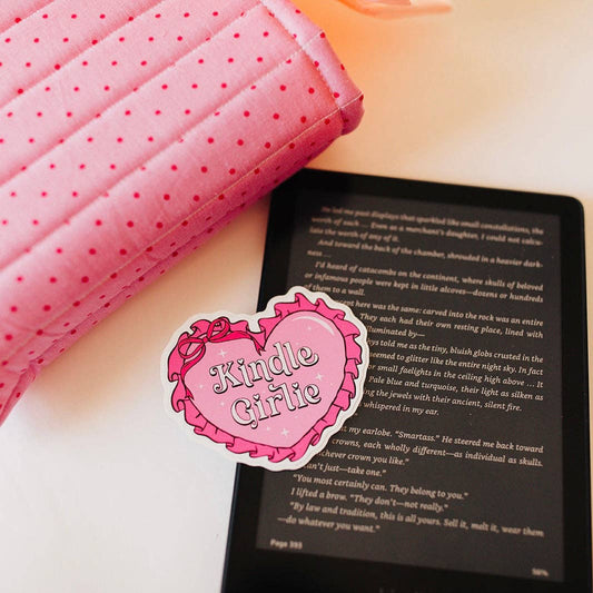 Kindle Girlie Sticker