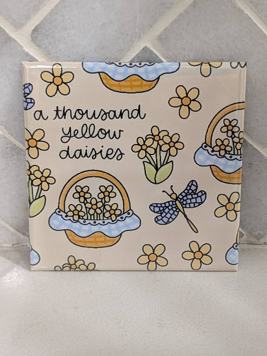 Gilmore Girls Thousand Daisies Magnet
