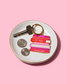 Spicy Romance Books Enamel Keychain