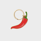 Chili Pepper Enamel Keychain