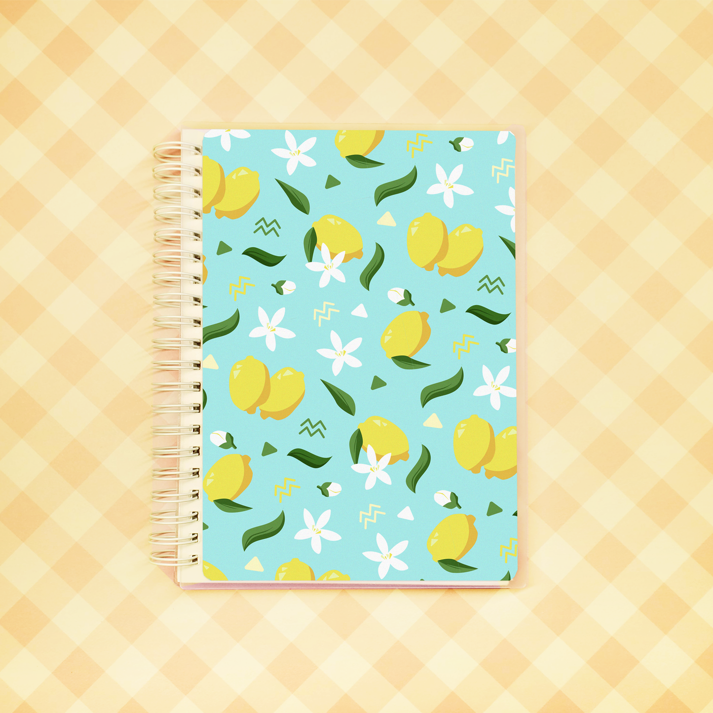 Lemon Blossoms Reusable Sticker Book