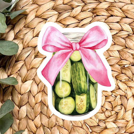 Coquette Pickles Vinyl Sticker