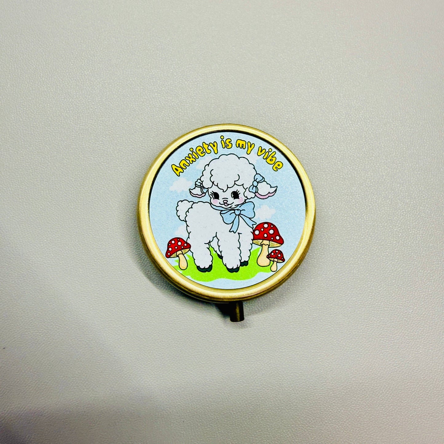 Anxiety is My Vibe Pill Box