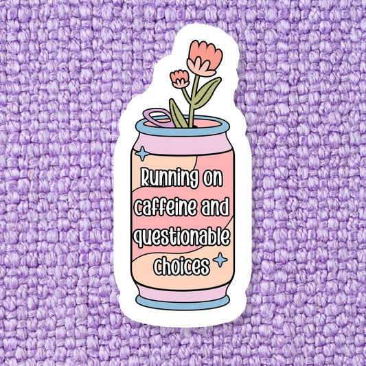 Questionable Choices Vinyl Sticker